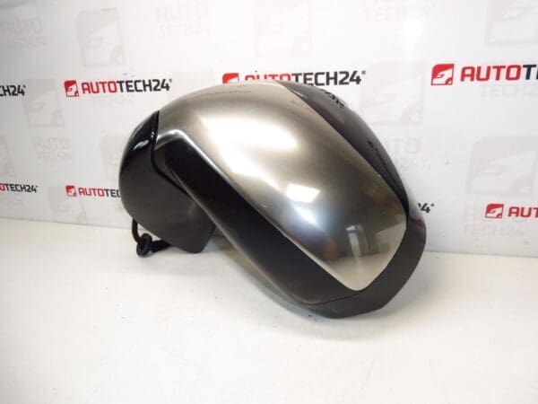 Lijevi stražnji pogled ogledalo Chrome Citroën C3 Picasso 1609347480