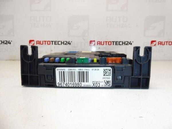 ECU Valeo BSI Citroën Peugeot 9674016980 - Slika 2
