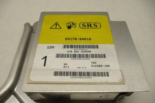 Jedinica zračnog jastuka Citroën Peugeot potpuno funkcionalna 89170-0H010 6546F5